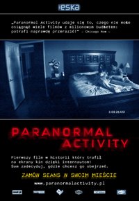 Plakat Filmu Paranormal Activity (2007)